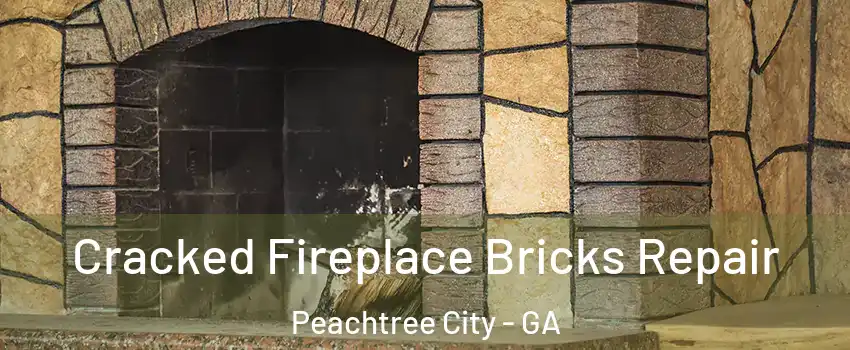  Cracked Fireplace Bricks Repair Peachtree City - GA