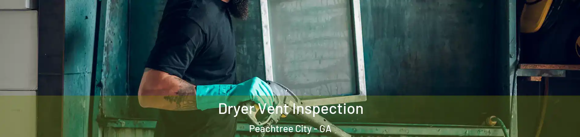  Dryer Vent Inspection Peachtree City - GA
