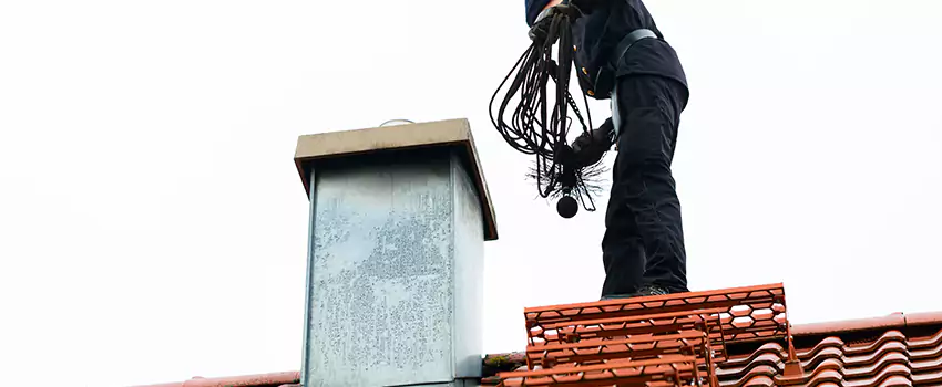 Chimney Brush Cleaning in Peachtree City, Georgia
