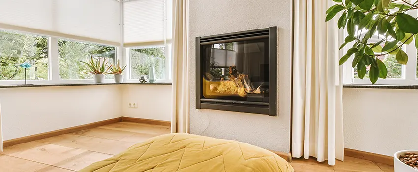 Residential Fireplace Ceramic Glass Installation in Peachtree City, GA