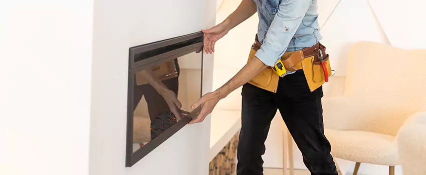 Metal Fireplace Installation in Peachtree City, Georgia