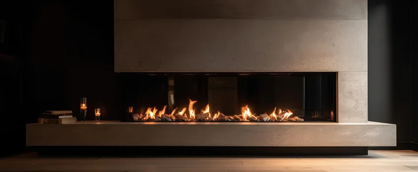 Gas Fireplace Ember Bed Design Services in Peachtree City, Georgia