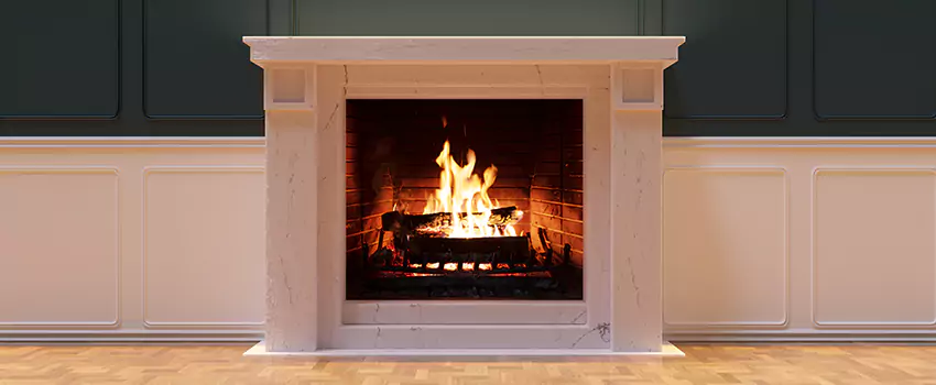 Open Flame Wood-Burning Fireplace Installation Services in Peachtree City, Georgia