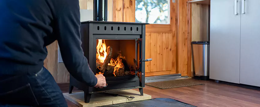 Open Hearth Wood Fireplace Installation in Peachtree City, GA