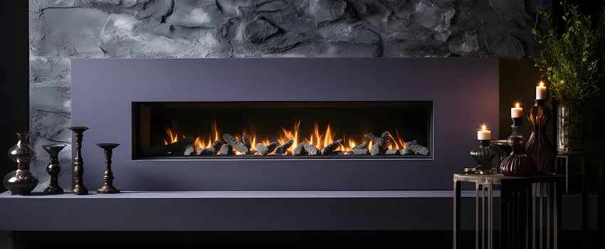 Ember Bed for Ventless Gas Fireplace in Peachtree City, GA