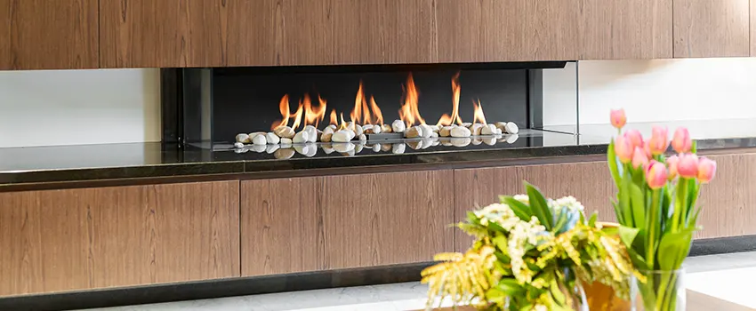 Double-height Fireplace Design Refurbishment in Peachtree City, Georgia